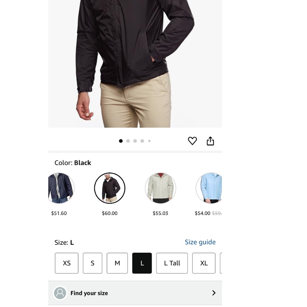 Men's Black Jacket
